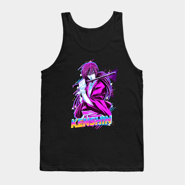 Kenshin Himura Rurouni Kenshin Tank Top by ShariLambert